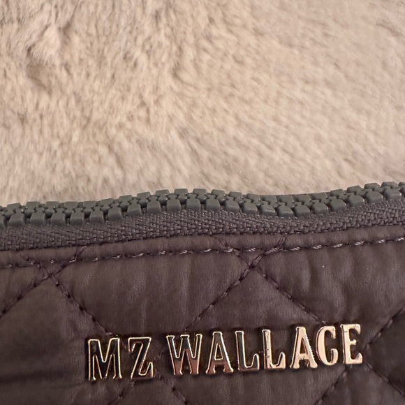 MZ Wallace Gray Quilted Women's Bag - Picture 10 of 11